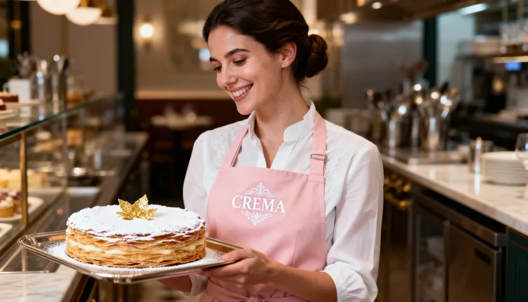 Фартух з логотипом та корпоративний мерч для персоналу HoReCa