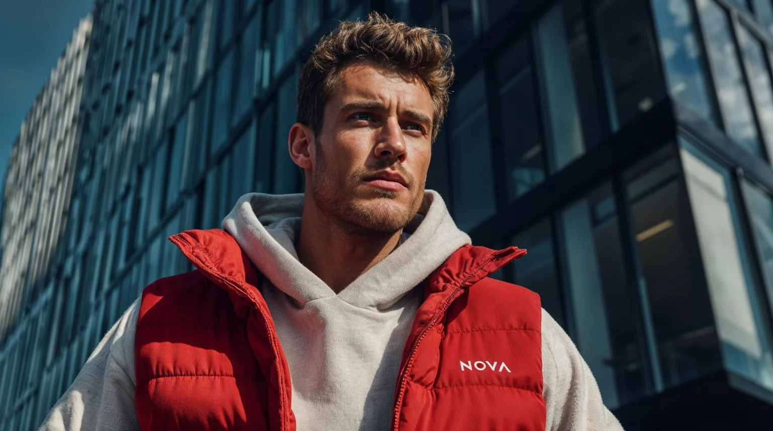 Синтепонові жилети — ідеальні брендовані чоловічі жилети з логотипом для команди та подій.