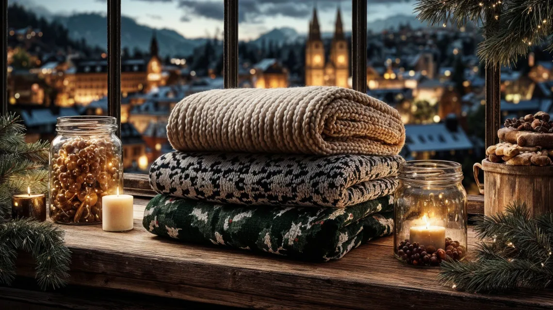 Пледи з принтом та брендовані пледи оптом — стильне рішення для бізнесу та клієнтських подарунків.