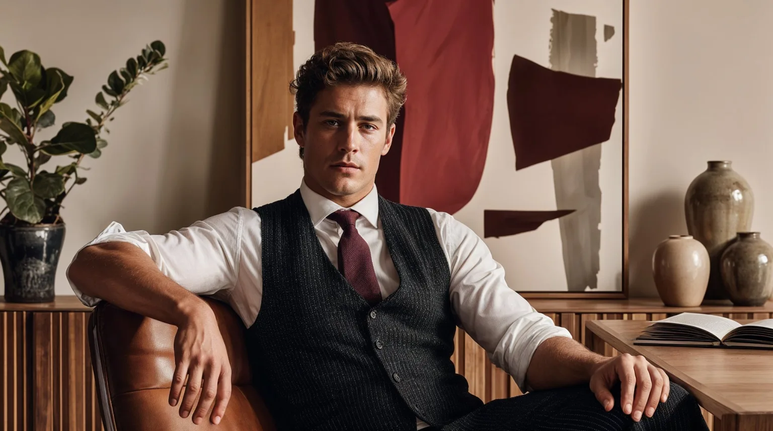 В’язані корпоративні жилети — стильні в’язані жилети з логотипом для команди компанії.