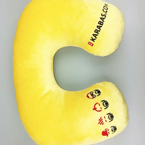 Флісова автомобільна подушка з логотипом