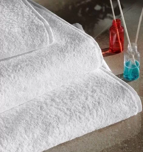 Махровий рушник білий, 450 г/м2, 20/2