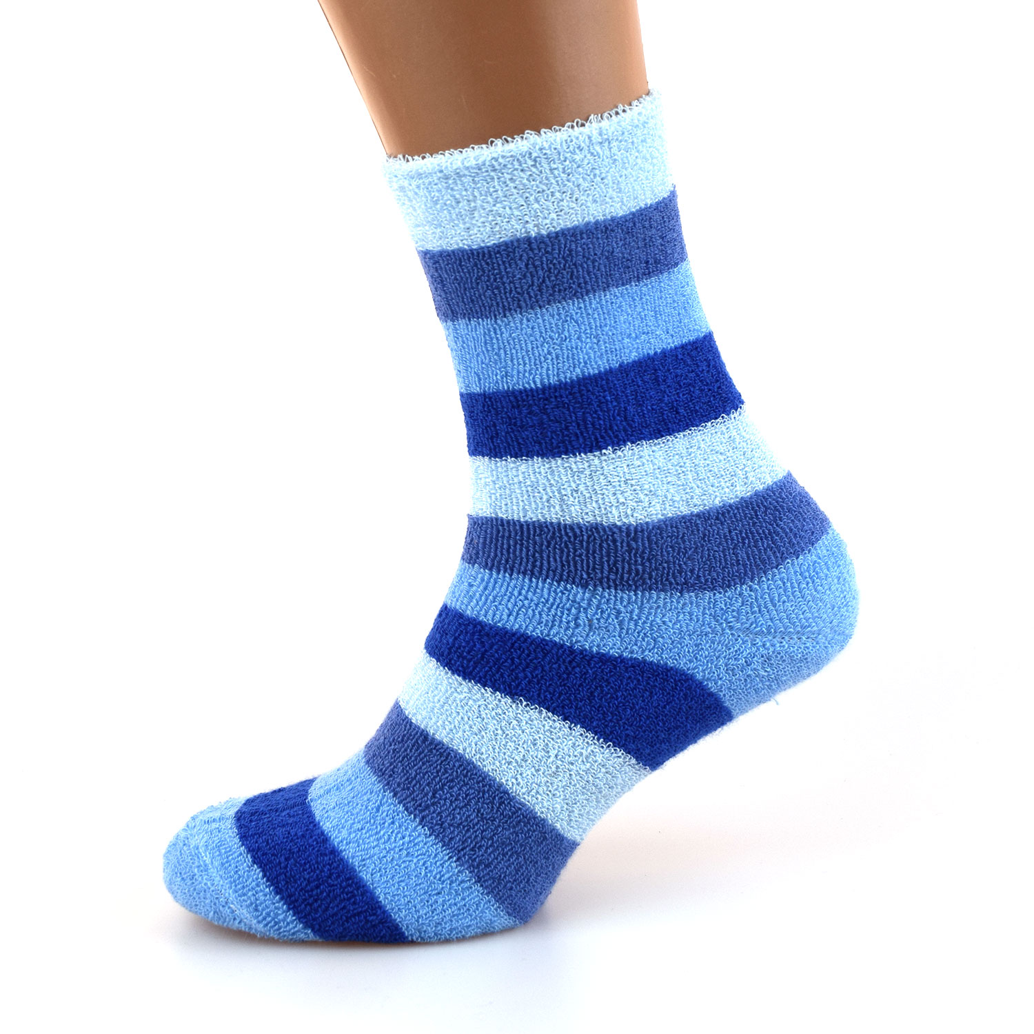 Шкарпетки блакитні смуги